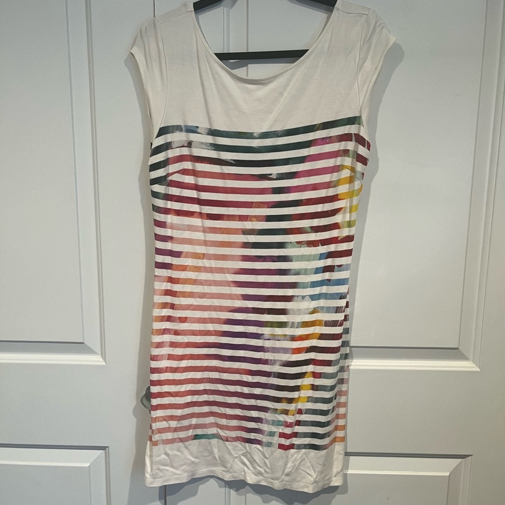 Desigual Multicolor Striped Dress
